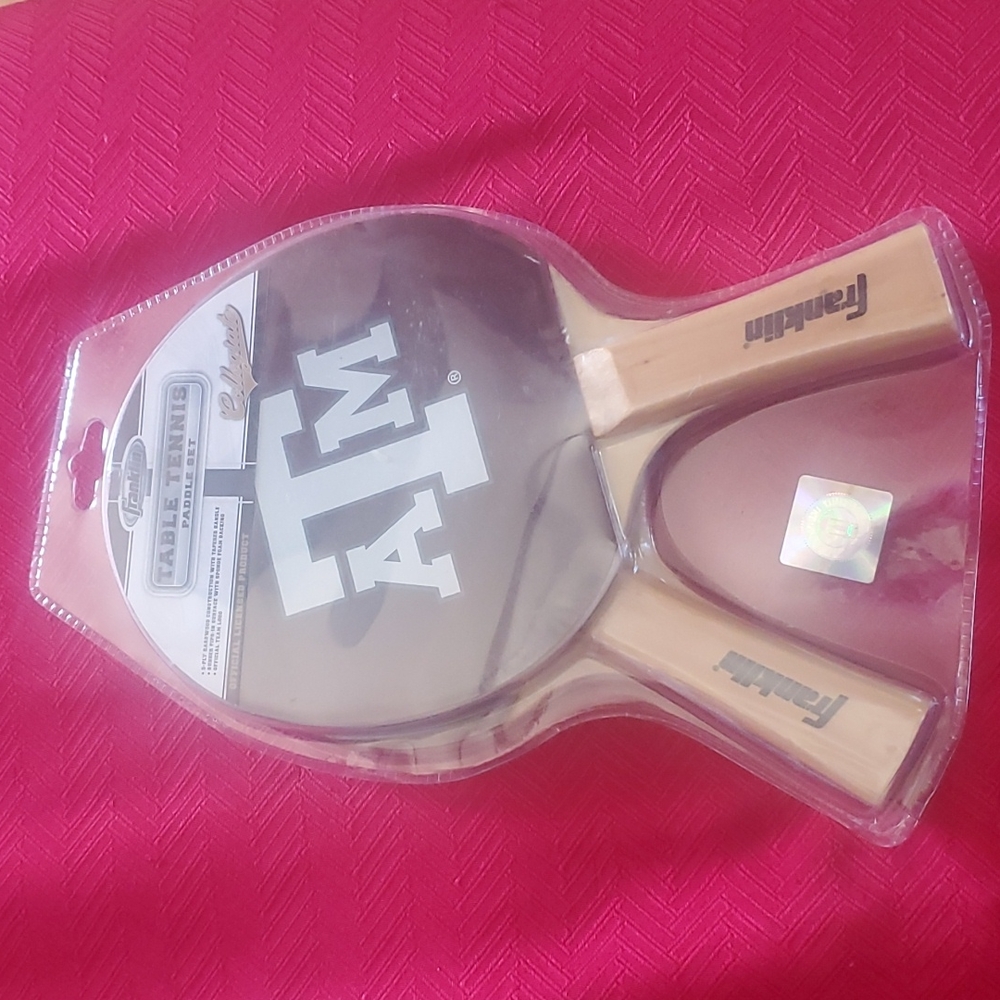 Franklin Sports ATM Collegiate Table Tennis Paddle Set